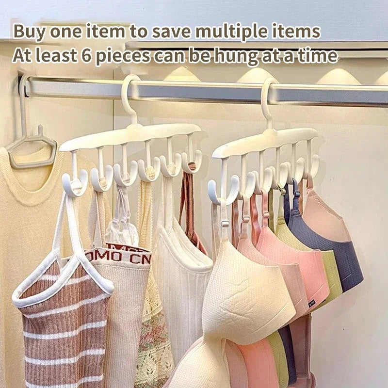 360° Rotating 12-Hook Hanger | Space-Saving Closet Organizer