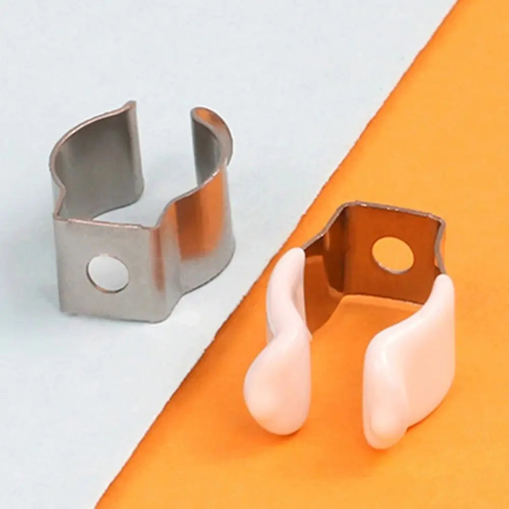 5-Pack Spring Terry Clip Clamp Holders – Rubber Protected T4–T10