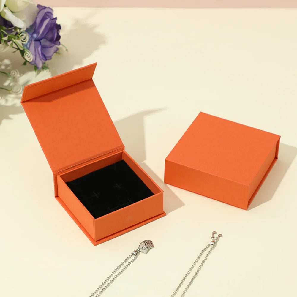 Book Flip Jewelry Box – Ring, Earring & Necklace Organizer