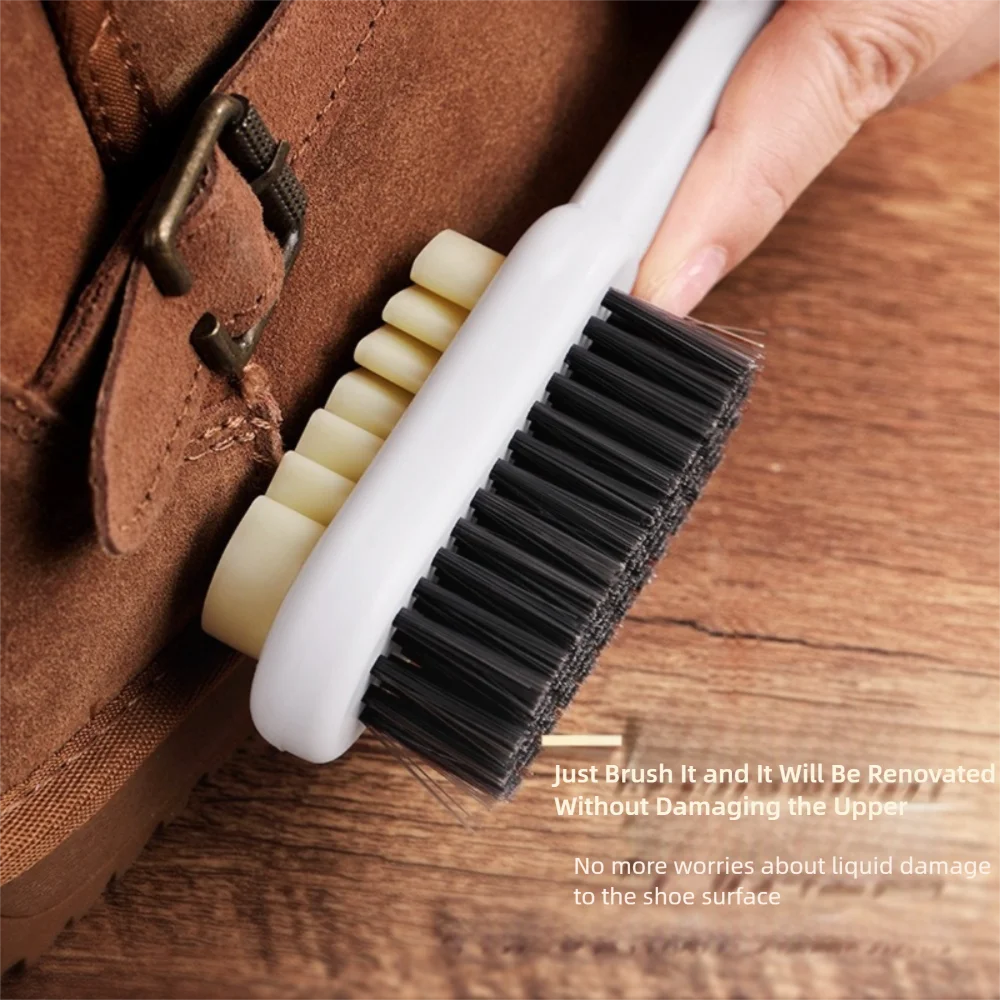 Double-Sided Long Handle Shoe Cleaning Brush | Multi-Use