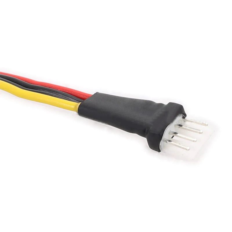 SATA 15-Pin to 4-Pin FDD Power Cable Adapter 18AWG Converter