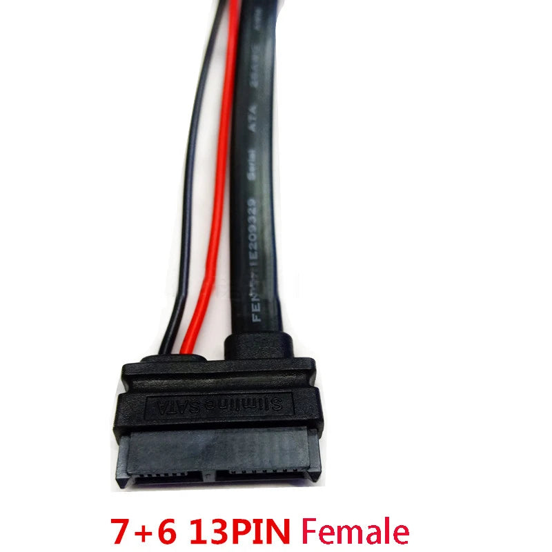 SATA 13-Pin to 22-Pin Converter Cable | SSD HDD Adapter