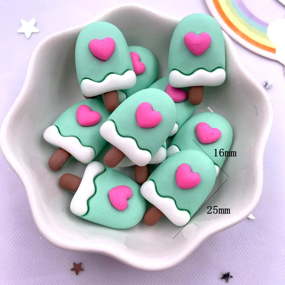 12PCS Resin 3D Flatback Figurines – DIY Scrapbooking Crafts
