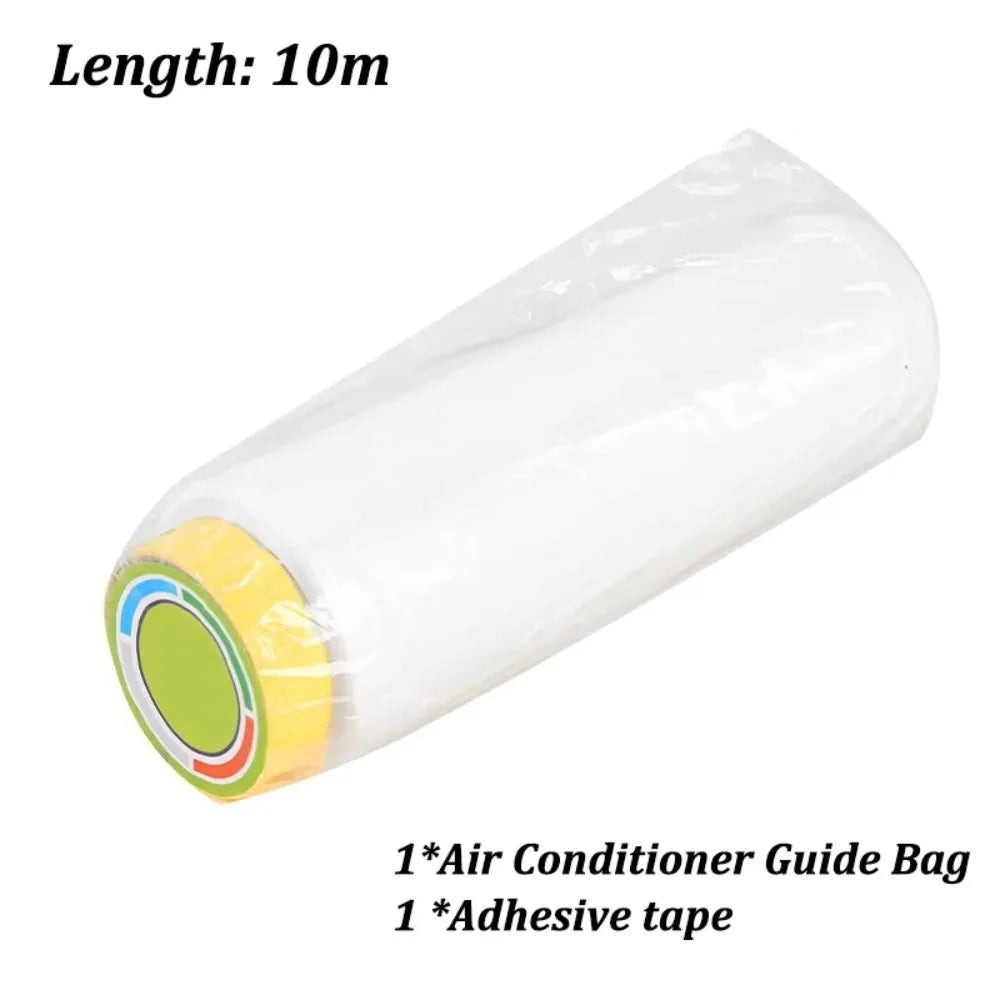 Flexible AC Airflow Deflector Bag 8–20M | Duct Extension