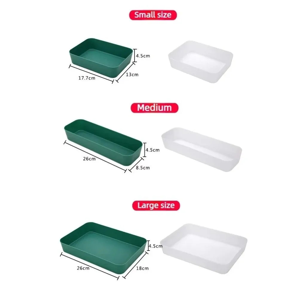 Plastic Drawer Divider Storage Box – Desktop Organizer