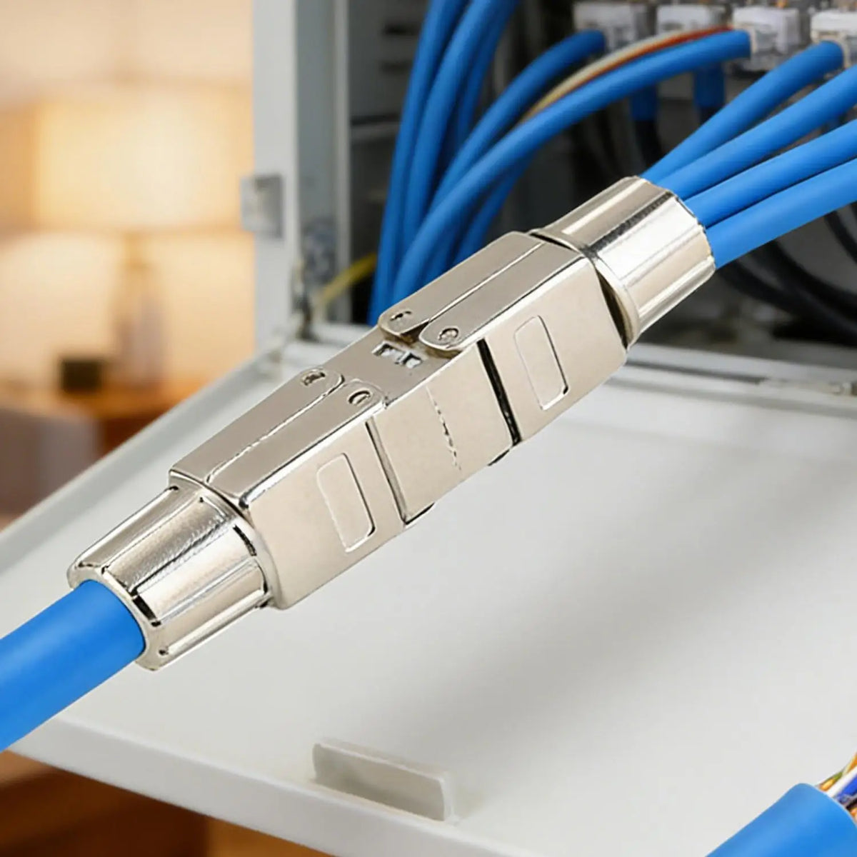 Shielded RJ45 Coupler Connector – CAT6A CAT7 10Gbps
