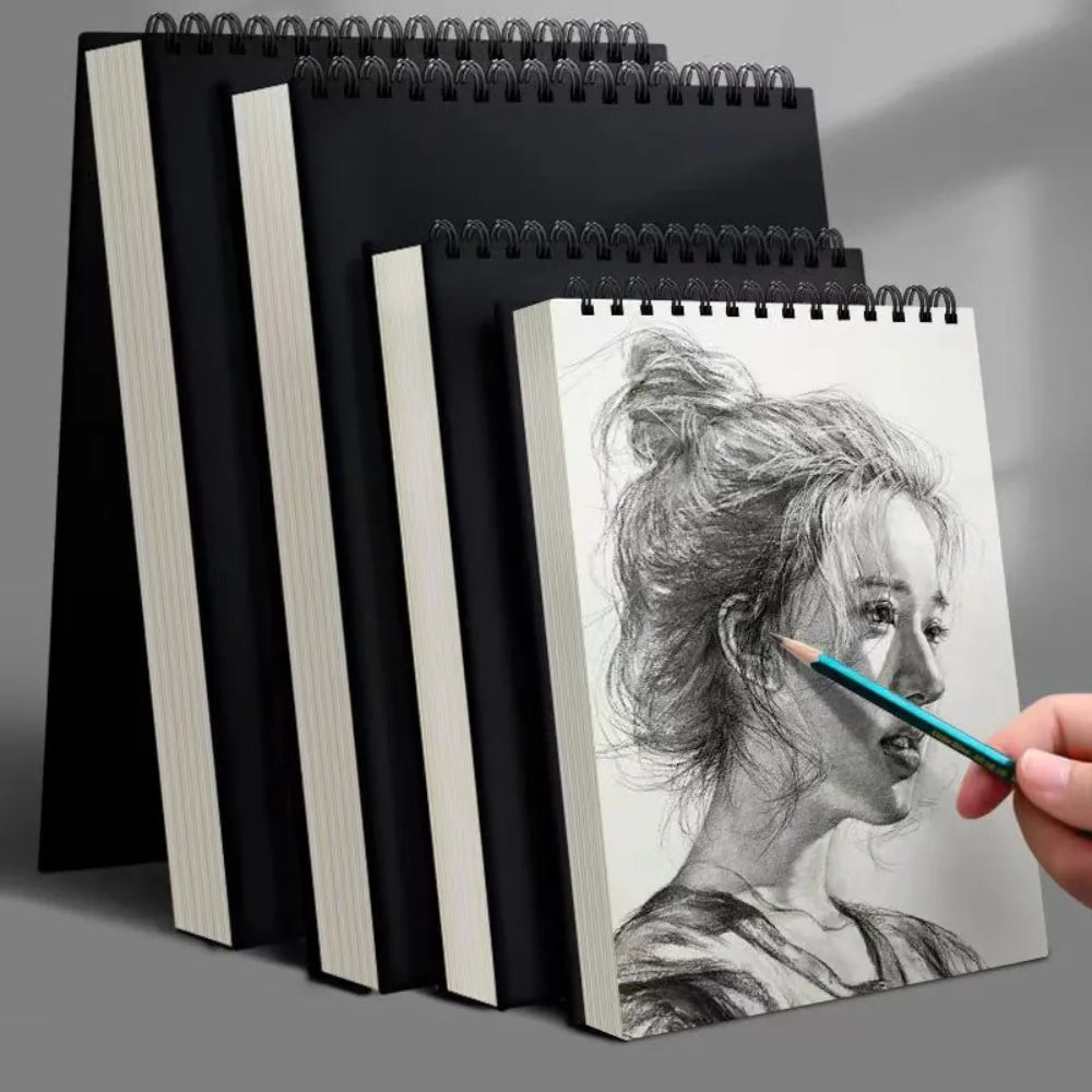 Spiral Sketchbook 30 Sheets | A4 A5 A6 Acid-Free Drawing Pad