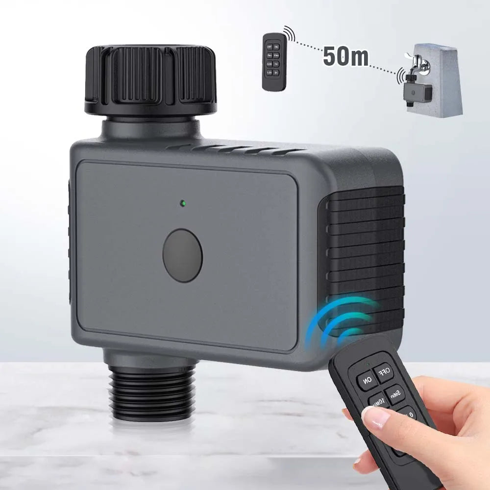 Remote Control Garden Water Timer – 6-Speed Auto Irrigation