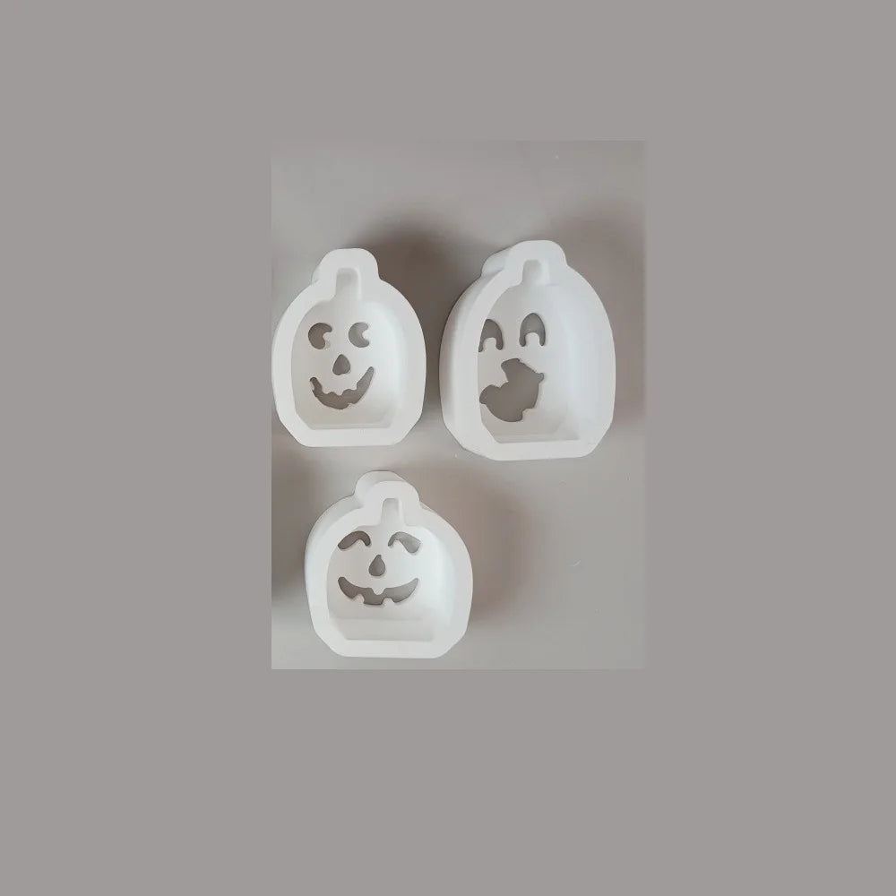 Halloween Pumpkin Silicone Mold – DIY Plaster & Cement Craft