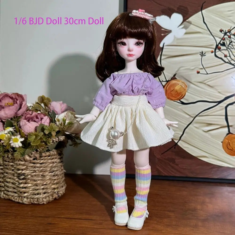 Handmade 1/6 BJD Doll Clothes – 30cm Skirt Set | Multi-Style