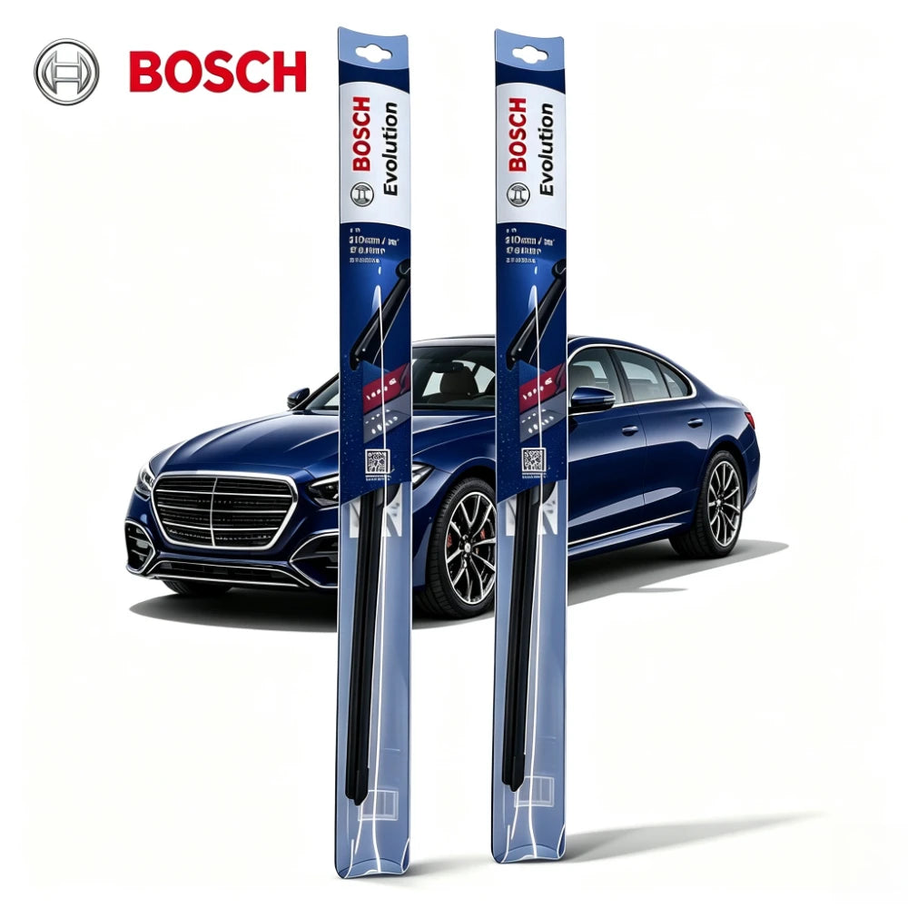 Bosch Evolution Wiper Blades 14–26 Inch | Quiet & Clear