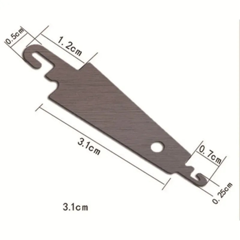 Stainless Steel Needle Threader – Cross-Stitch & Sewing Tool