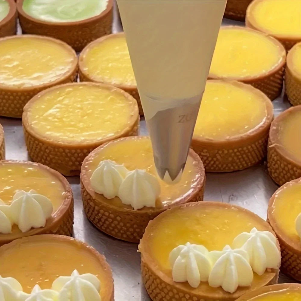 Perforated Stainless Steel Round Tart Rings – Mousse & Dessert Molds