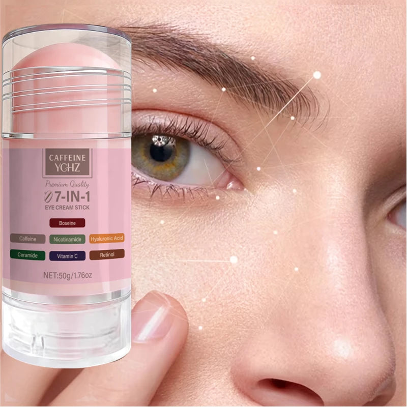 YCHZ 7-in-1 Caffeine Eye Cream Stick 50g – Retinol & Firming