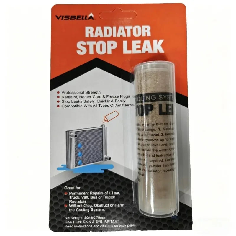 Radiator Stop Leak Powder – Car Cooling System Sealer 20ml