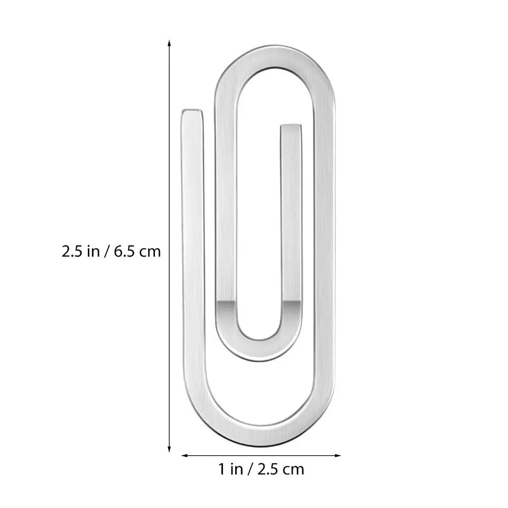 Stainless Steel Ultra-Thin Money Clip | Minimalist Wallet