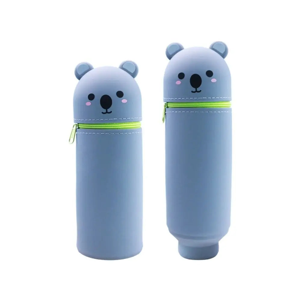 Foldable Animal Pencil Case – Rabbit & Shark Pen Box