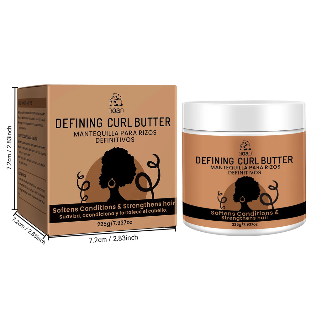 Curly Hair Cream – Shea Butter & Keratin Lightweight Formula