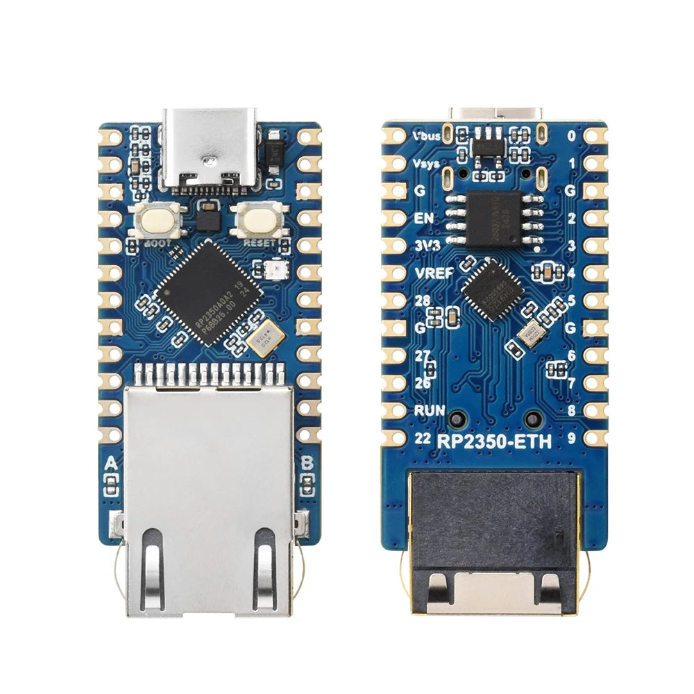 RP2350-ETH Dev Board – Ethernet, Dual-Core & Type-C USB