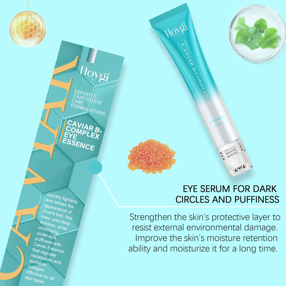 Hoygi Caviar Eye Essence – Firming & Brightening Eye Serum
