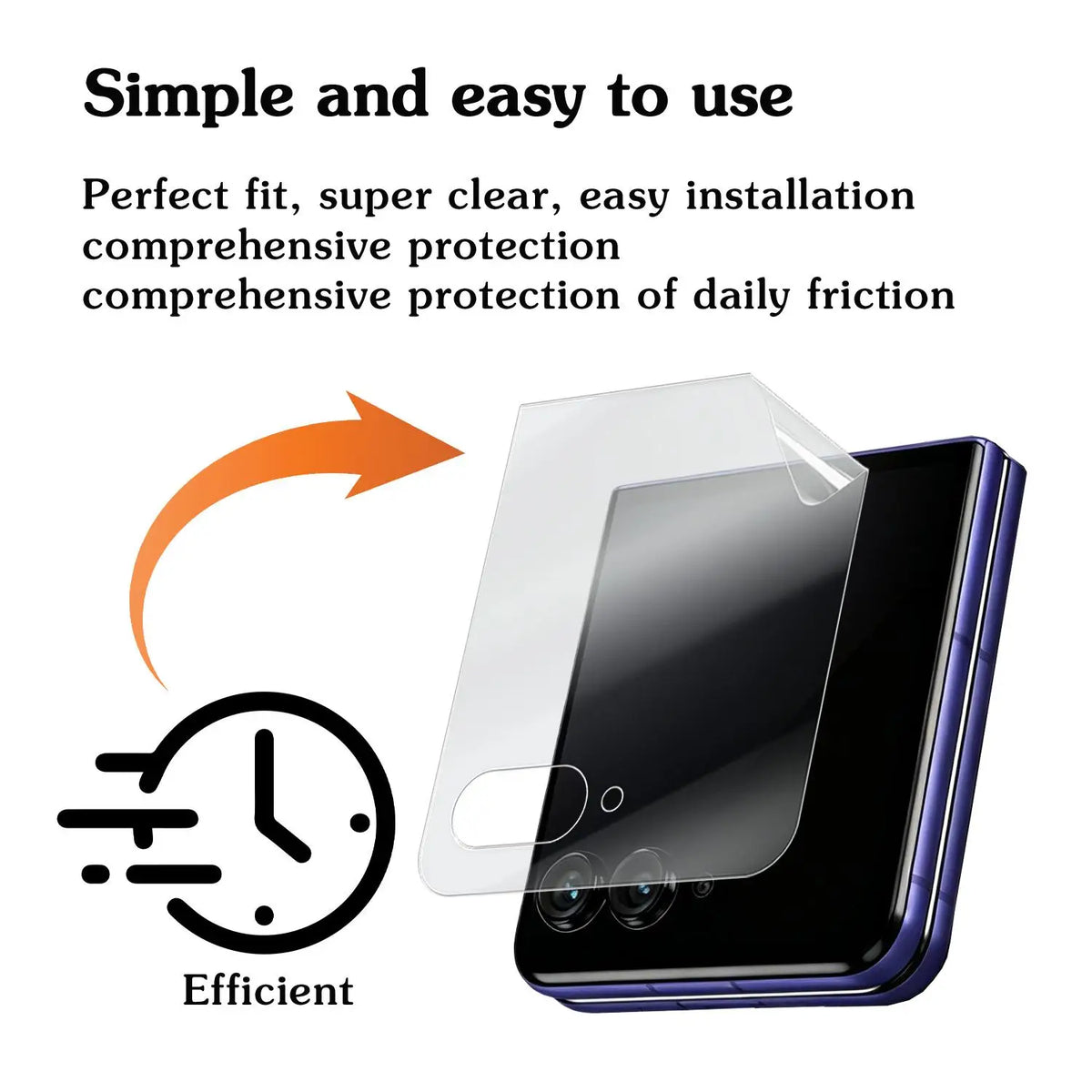 Motorola Razr 70 Ultra/60 Ultra Hydrogel Screen Protector Set