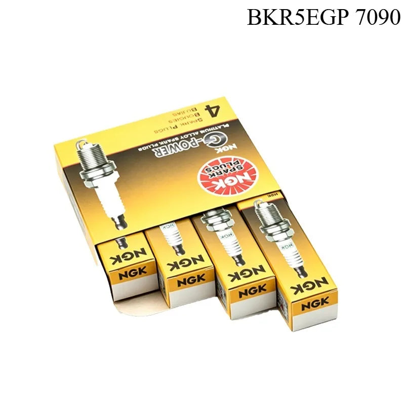 NGK BKR5EGP Platinum Spark Plugs 4-Pack – Elantra & Tucson