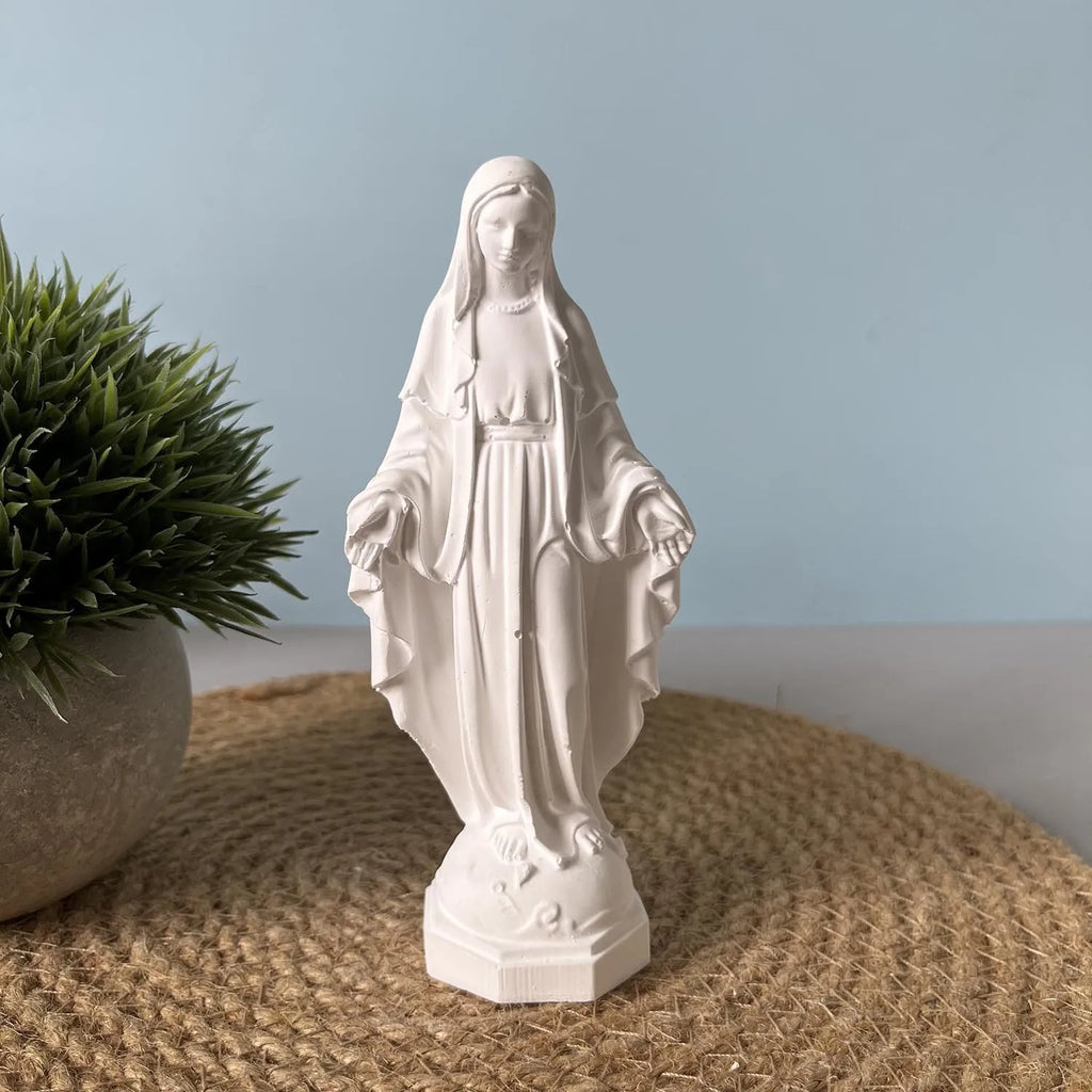 Silicone Virgin Mary Angel Mold for Candle & Plaster Craft