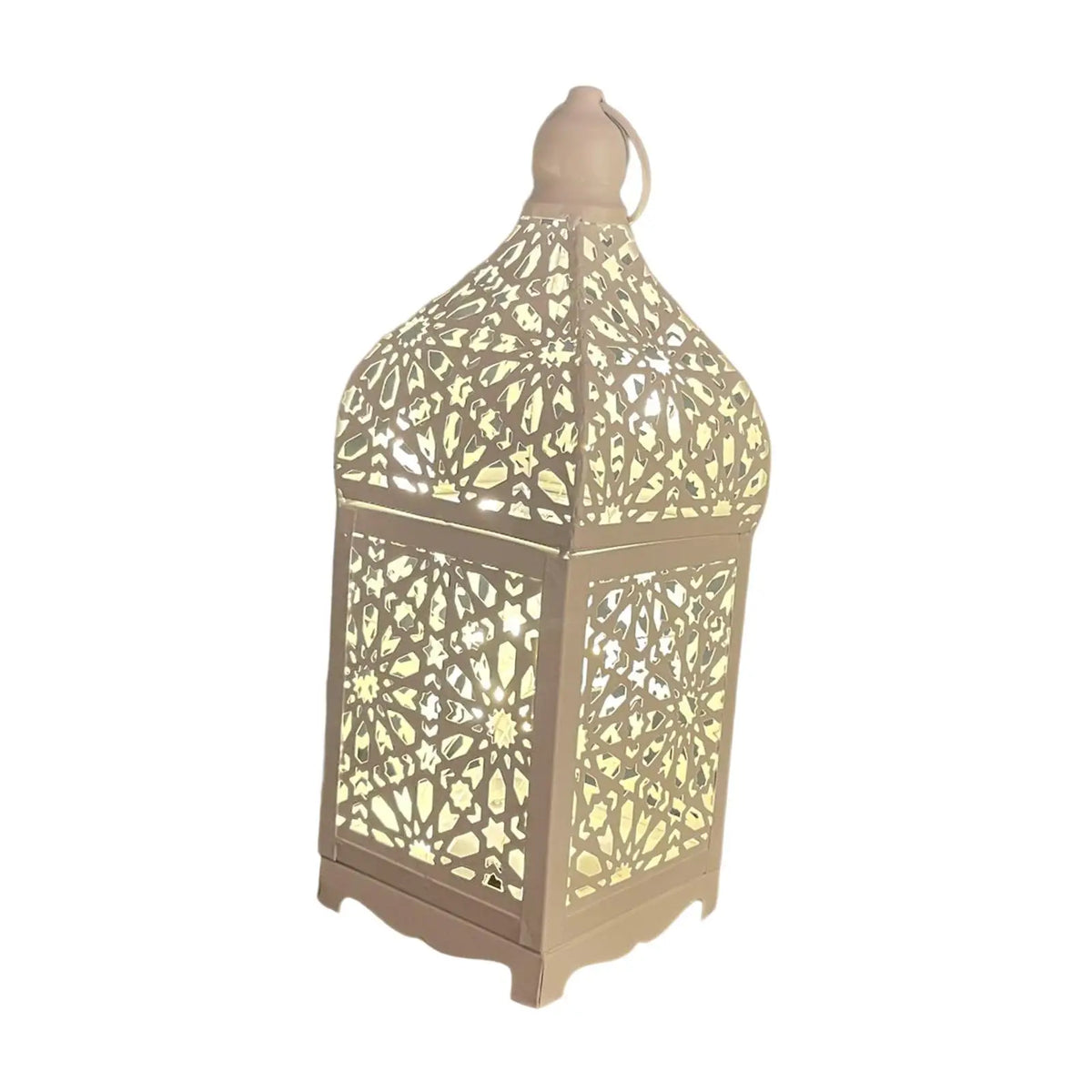 Vintage Iron Candle Lantern – Pillar & Tealight Holder