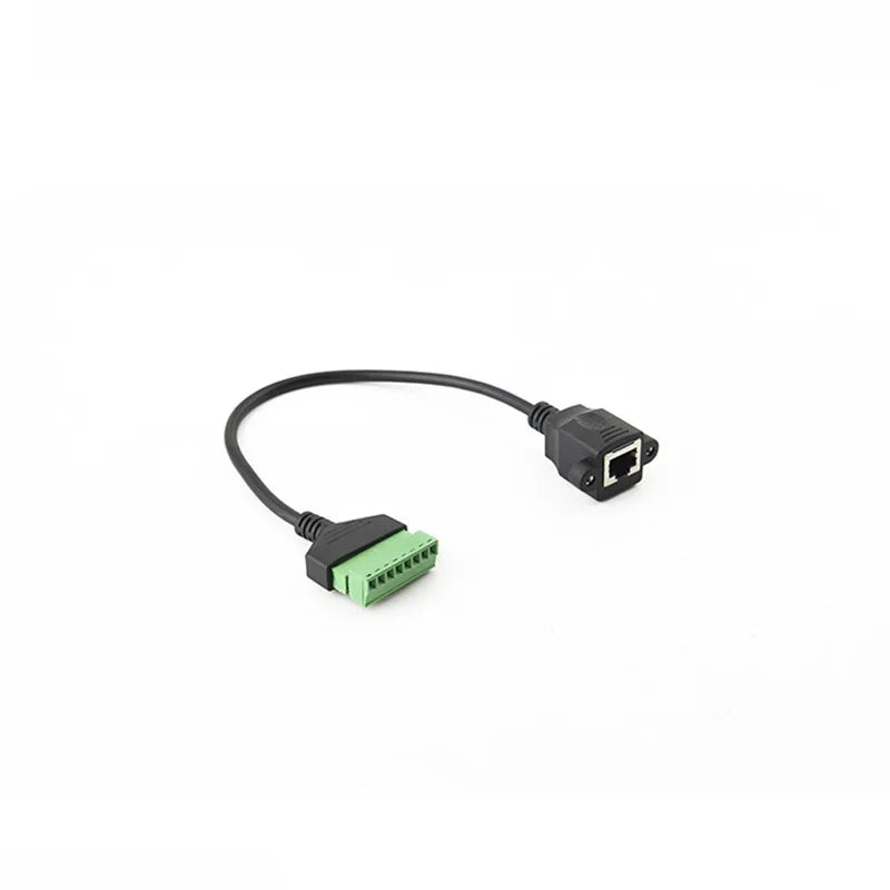 RJ45 Ethernet Female Adapter Cable – No-Solder Pure Copper LAN