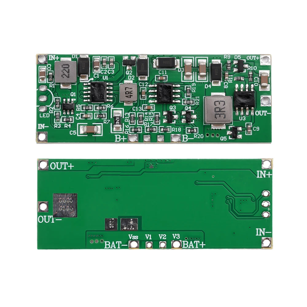 12V 36W UPS Module – 3S Lithium Battery Backup Power Board