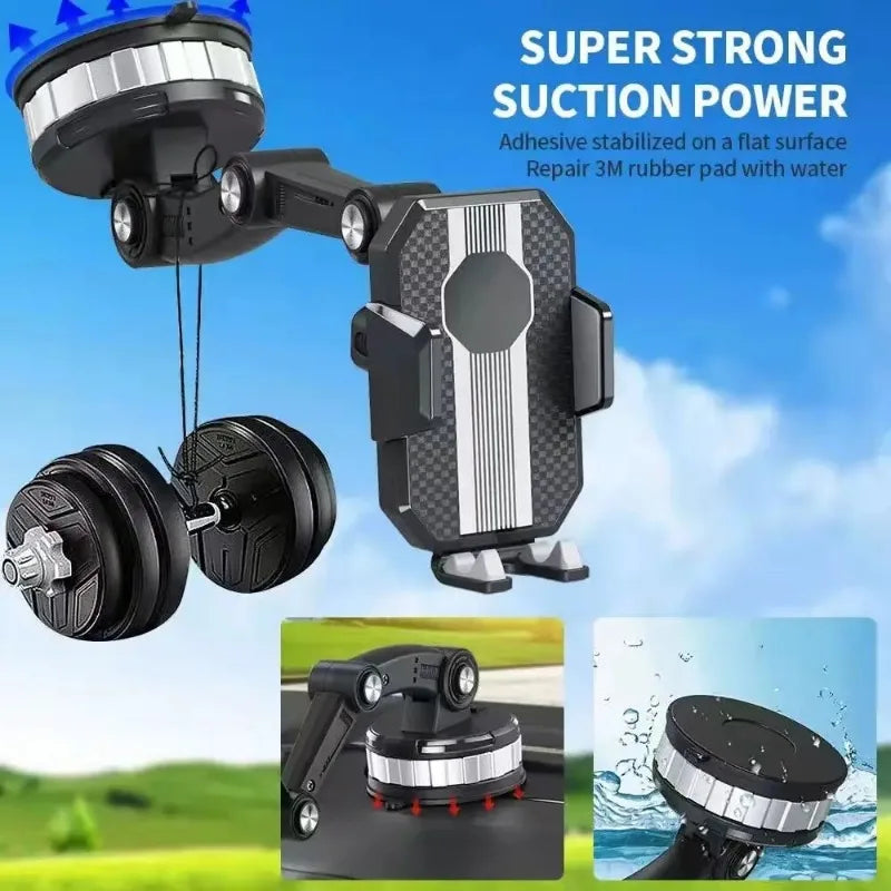 Universal Large Suction Cup Car Phone Holder for Trucks