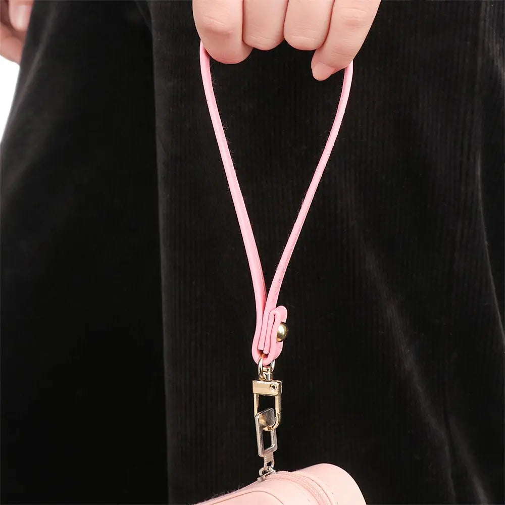 PU Leather Wrist Strap Belt for Wallet & Handbag – 13 Colors