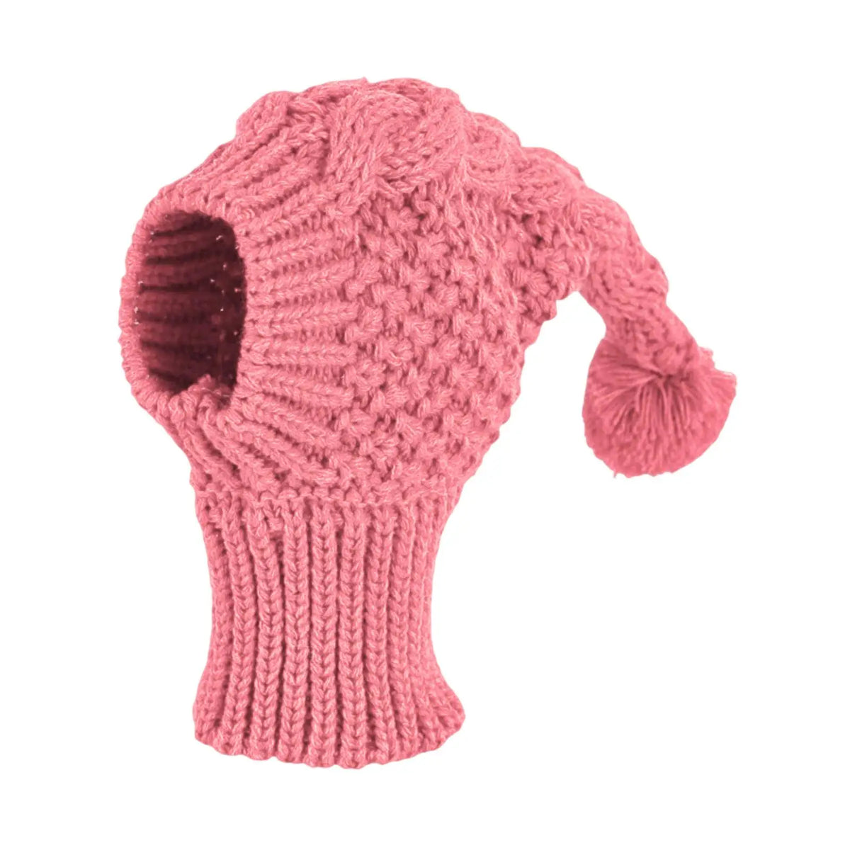 Winter Knitted Dog Hat with Pom – Soft Pet Beanie