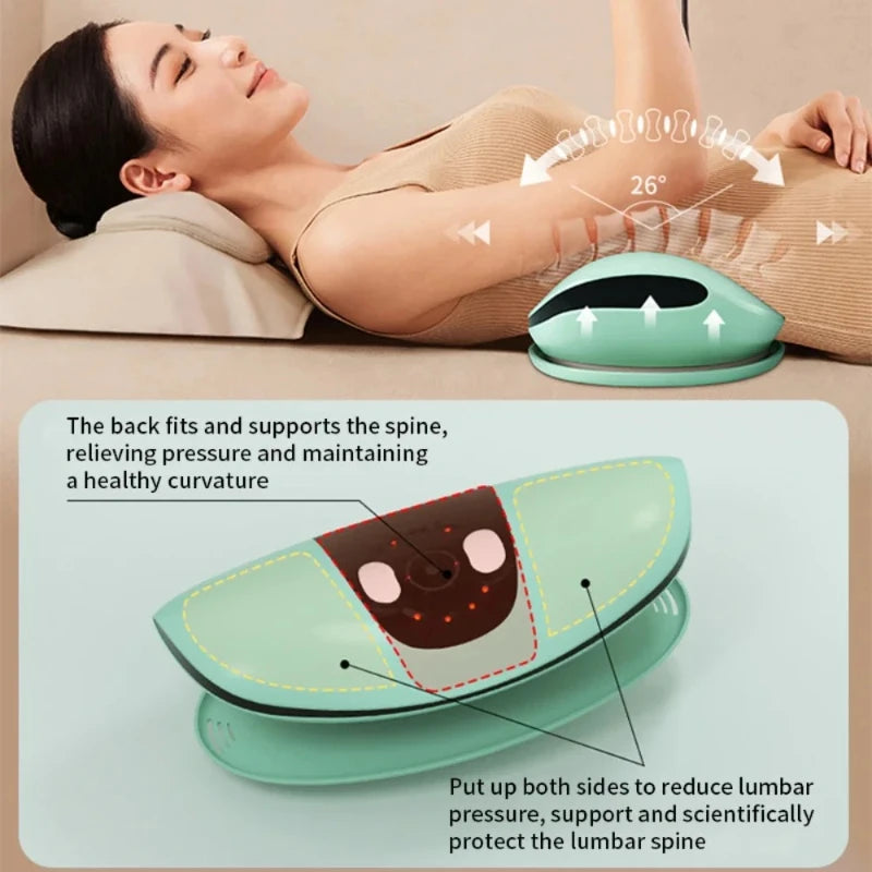 Lumbar Airbag Massager – Heat, Vibration & Traction | ST-1202