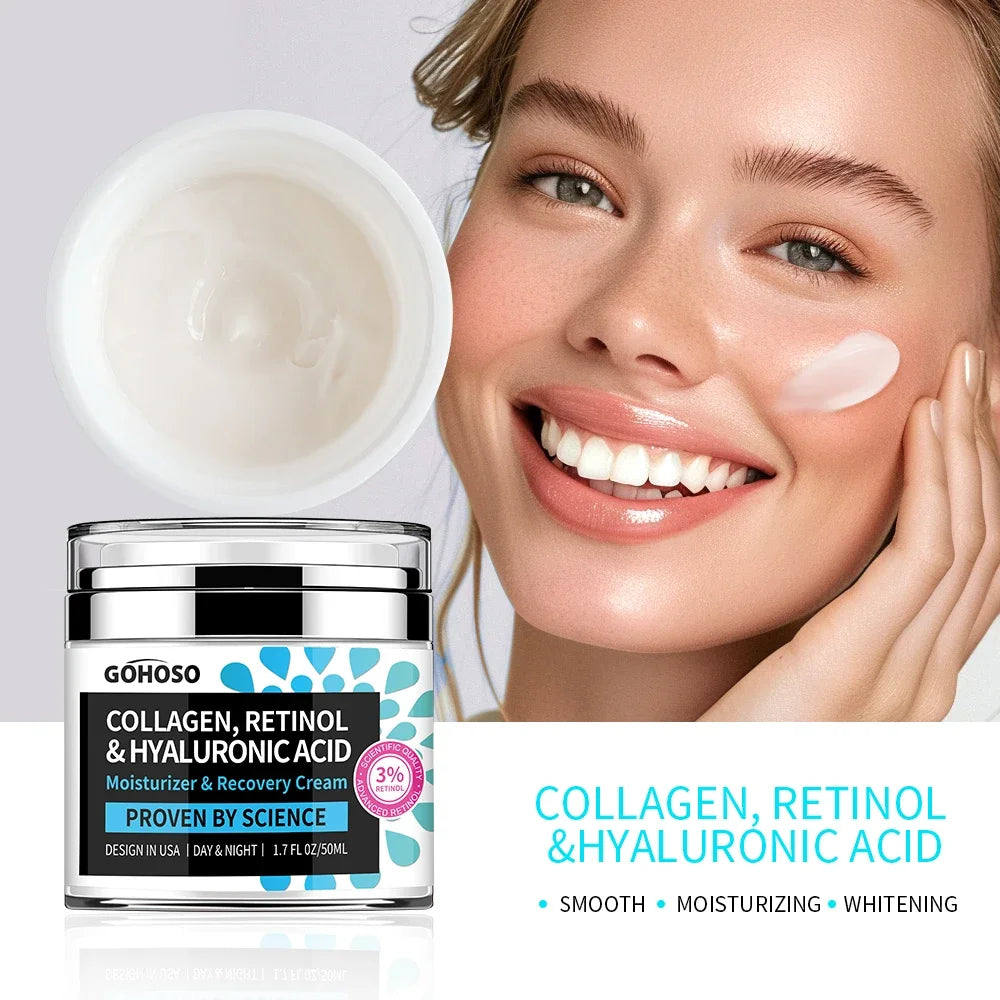 ENVISHA Collagen Retinol Hyaluronic Acid Face Cream 50ml