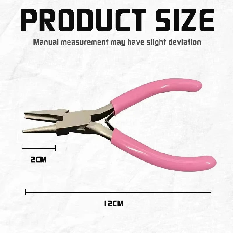 5-Inch Round Concave Wire Looping Pliers | DIY Jewelry Tool