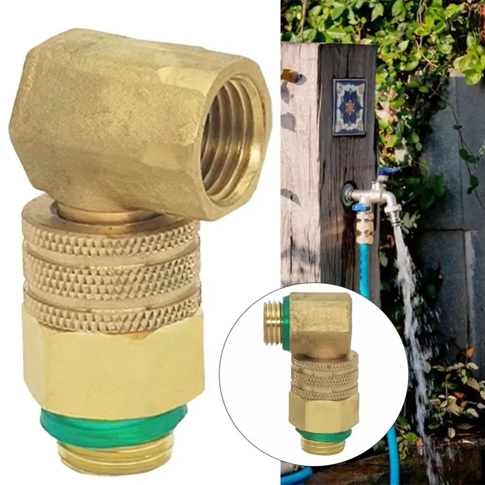 90° Copper Union Joint – Quick Connect High Pressure Tube Fitting