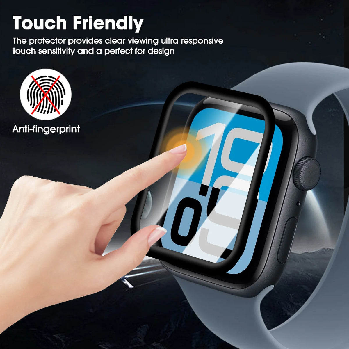 Apple Watch SE3 40mm 44mm HD Clear Screen Protector Kit