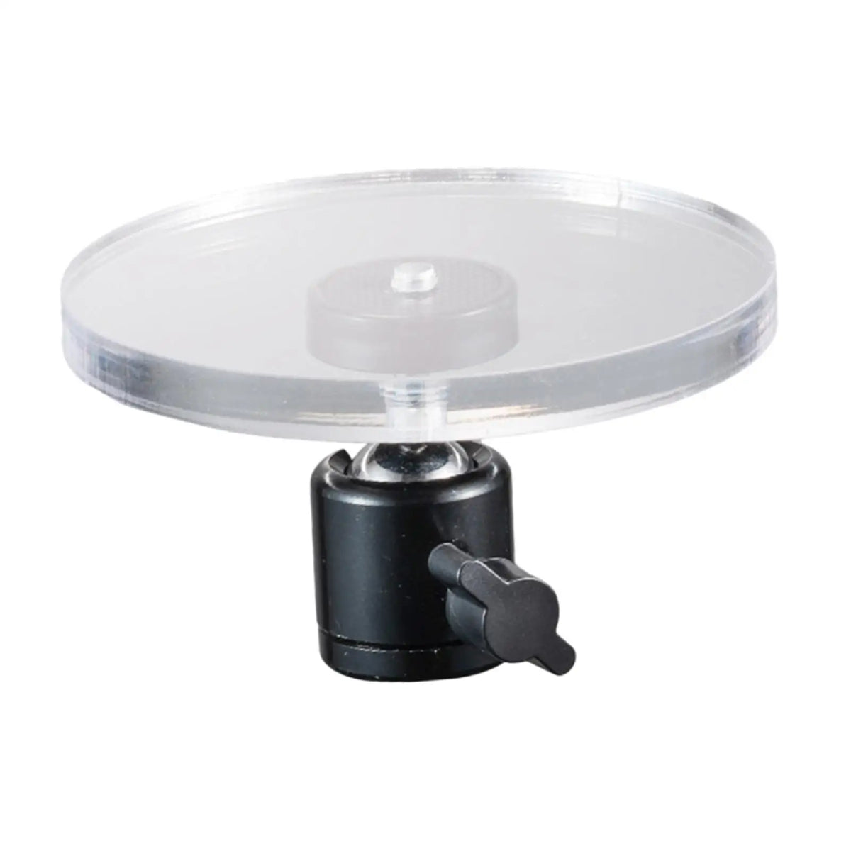 Round Acrylic Riser Display Stand with Thread Adapter