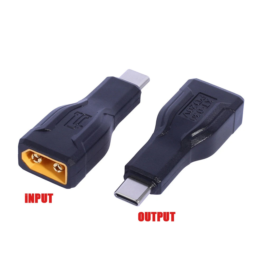 USB-C to XT60 Power Adapter | Solar, RC & Energy Storage