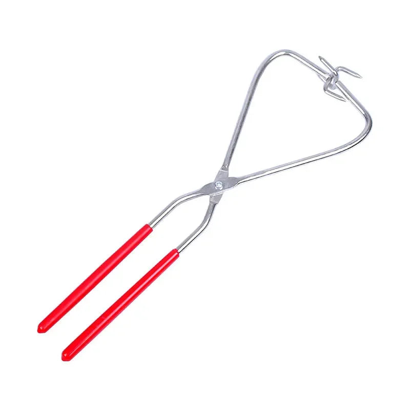 Stainless Steel Pottery Clamp & Clay Dipping Tong Kiln Tool