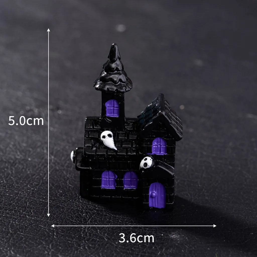 Resin Miniature Halloween Figurine | Desktop Holiday Décor