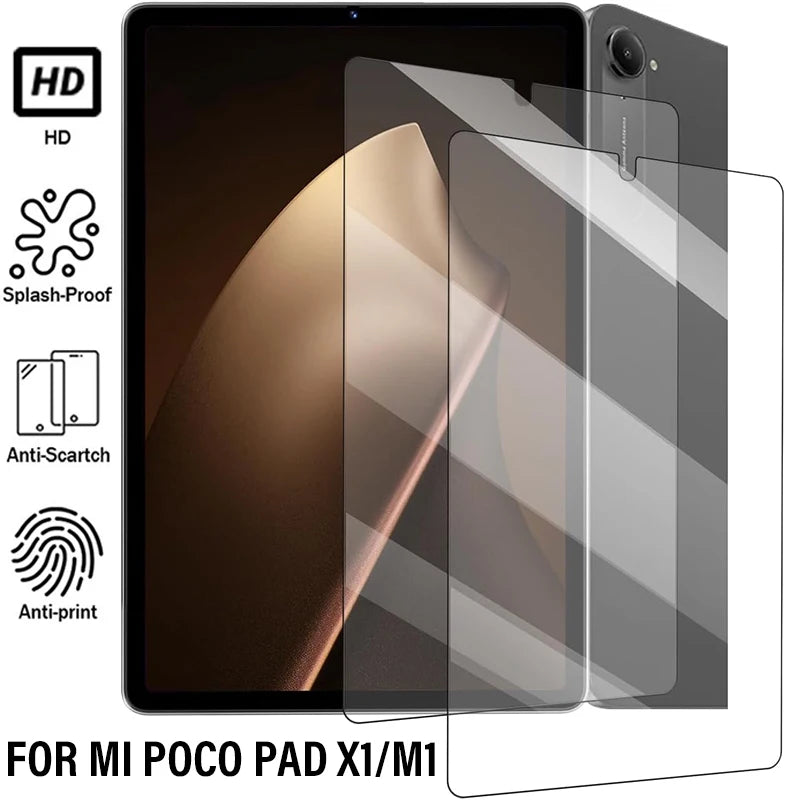 Tempered Glass Screen Protector for Xiaomi Poco Pad X1 M1