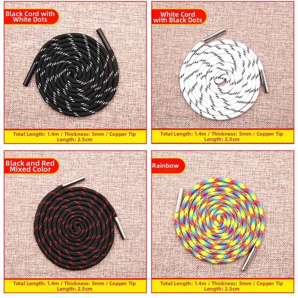 Elastic Waistband Drawstring 140cm – Colorful Sweatpants Strap