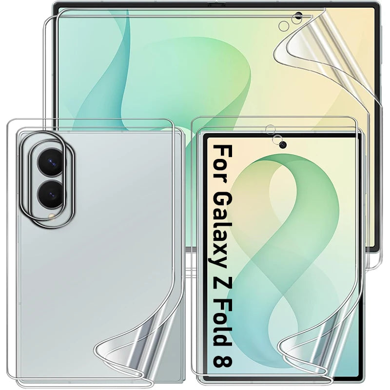Samsung Galaxy Z Fold 8 Hydrogel Screen Protector 4-Piece Set