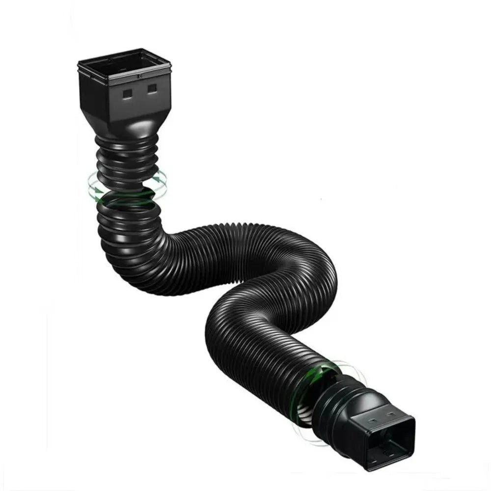 Retractable Gutter Downspout Extender – Adjustable PE Drain