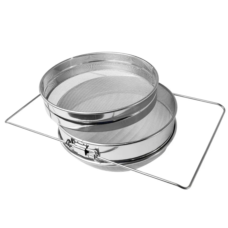 Double Layer Stainless Steel Honey Strainer | Beekeeping Filter