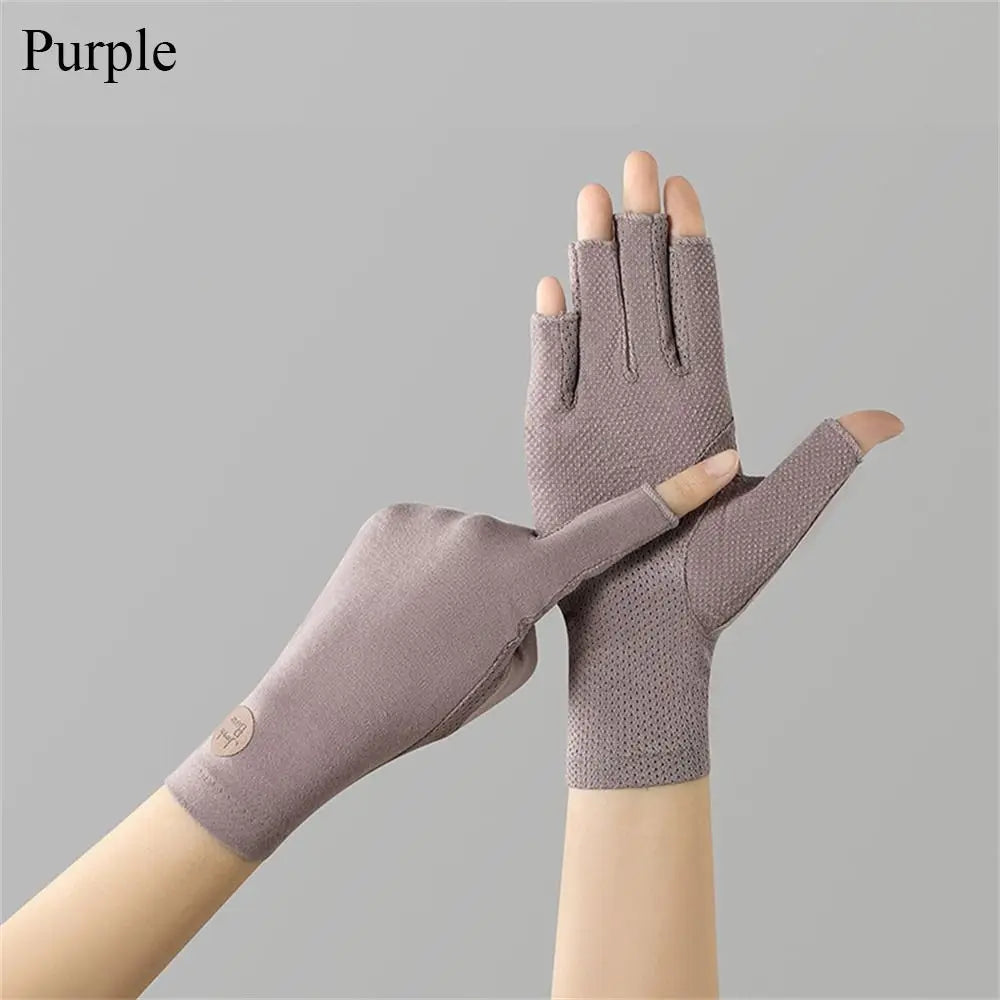 UV Sun Protection Gloves – Touchscreen & Slip-Resistant Fit