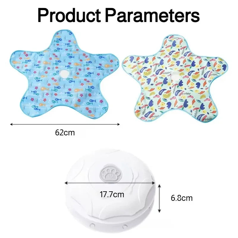 Touch-Activated Hide & Seek Squeaky Mouse Toy for Cats