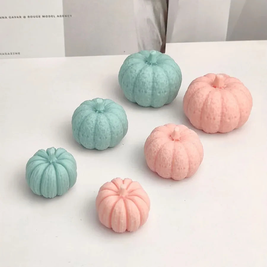 Halloween Pumpkin Silicone Mold – Candle Soap Resin Chocolate